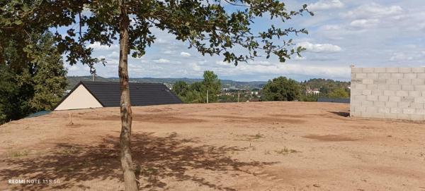 NOUVEAUTE PROPRIETES PRIVEES : Brive OUEST Terrain PLAT constructible de 500 m2