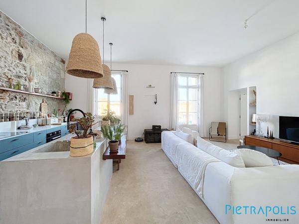 SETE : Centre Ville, Vue Quai, appartement T3, 95 m²