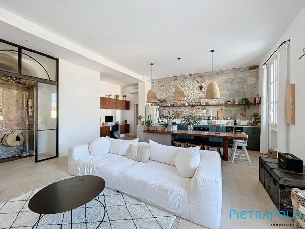 SETE : Centre Ville, Vue Quai, appartement T3, 95 m²