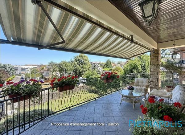 VÉNISSIEUX 69200 (GABRIEL PERI) 10 MIN LYON 8ème – Maison individuelle 130 m² avec 4 Chambres dont studio indépendant, sous-sol complet et terrain clos de 662 m²