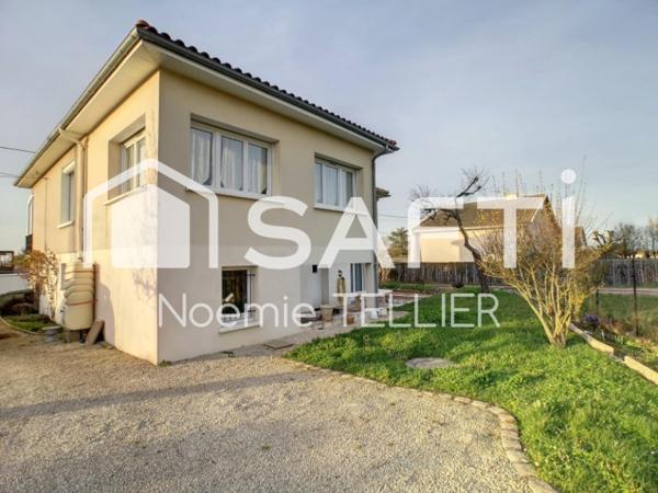 Maison sur sous sol complet