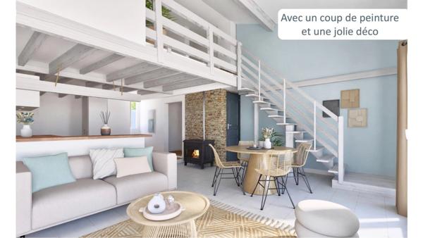 Appartement Loft T2 65 m2 OULLINS PIERRE-BÉNITE