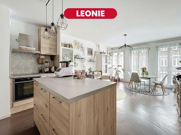 Léonie - T4 lumineux 80 m² avec balcon ? parking possible ? résidence récente