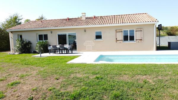 Condom (32100) VILLA T4, 105 m² 3 CHAMBRES, SECTEUR CONDOM/EAUZE et DPE A/A