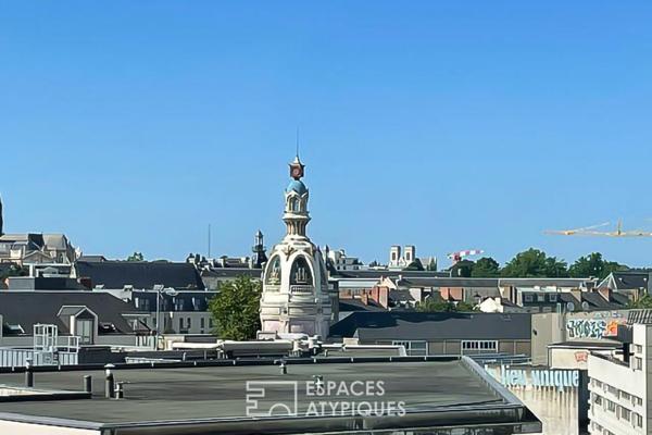 Superbe appartement de 127m2 en roof top avec terrasse