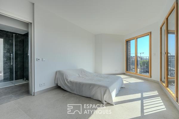 Superbe appartement de 127m2 en roof top avec terrasse