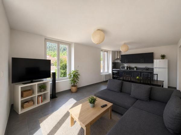 Appartement T3 de 60 m² avec jardin privatif – Vagney