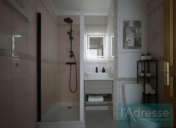 Appartement Metz 1 pièce(s) 30 m2 - kitchenette - accès cour - cave
