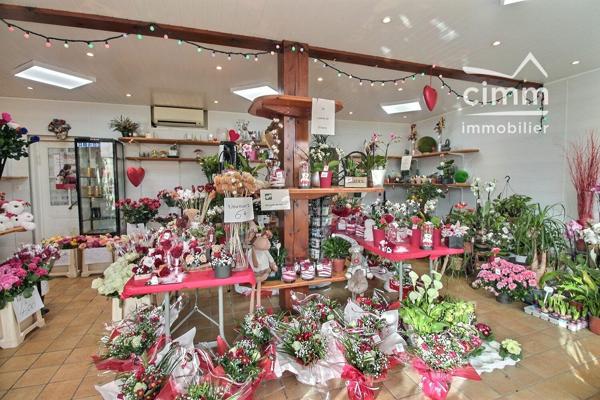 A VENDRE fond de commerce fleuriste.