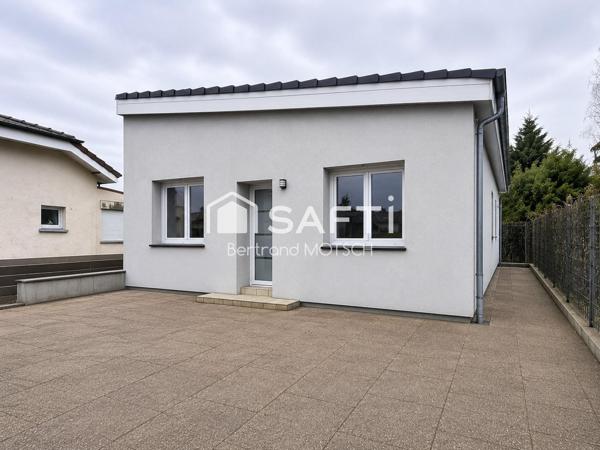 maison plain pied 4 chambres 106 m2 terrain 555m2