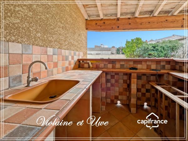 Maison de caractère avec piscine et vaste garage évolutif – Rieux-Minervois