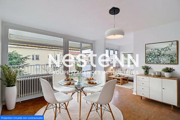 Appartement T4 Avec 2 chambres en dernier étage au Fort avec Cave Balcon et Parking - 69500 BRON