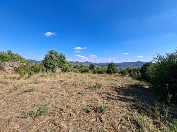 BEDARIEUX terrain non constructible vue dominante
