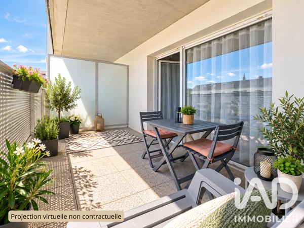 Appartement à vendre 3 pièces 59,15 m² Couëron