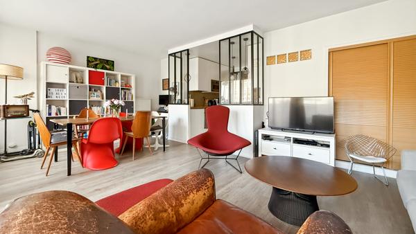 Boulogne-Billancourt - Beau 3 pièces 66 m² avec grand balcon