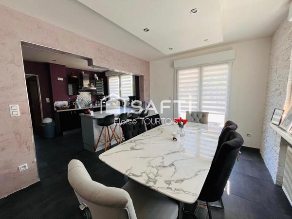 Maison 5 pièces avec jardin et sous-sol complet : une belle opportunité à Creutzwald.