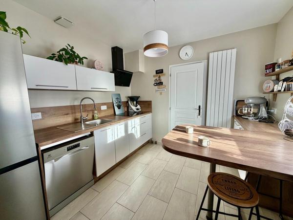 Pavillon de plain pied 3ch, garage et jardin
