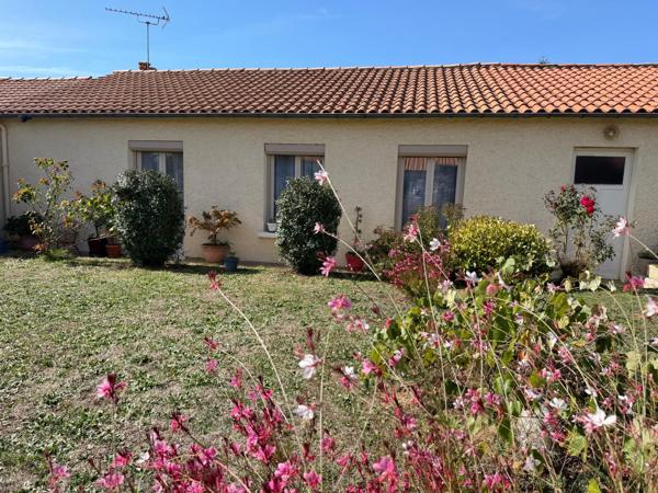 Pavillon de plain pied 3ch, garage et jardin