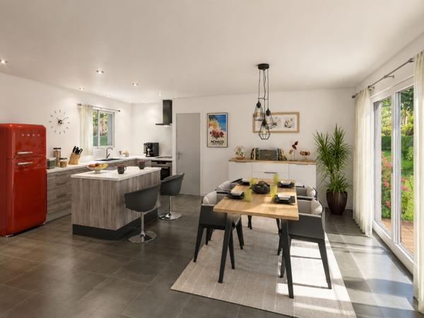 Terrain + Maison à vendre 4 pièces - 112 m²