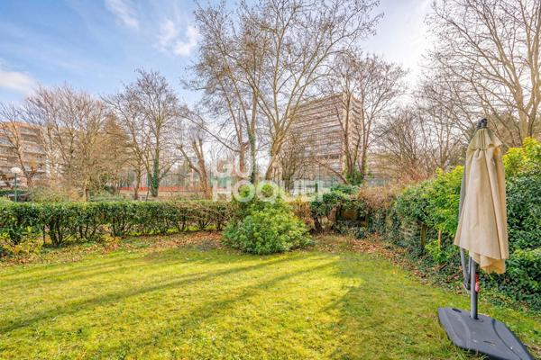 À vendre : Appartement 3 pièces d'exception avec très grand jardin de 110m² à Puteaux
