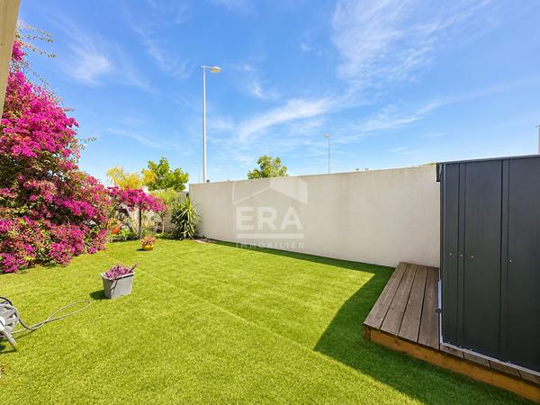 "Mas Roca" Perpignan : Appartement 3 pièces en rez-de-jardin avec garage à vendre