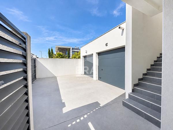 "Mas Roca" Perpignan : Appartement 3 pièces en rez-de-jardin avec garage à vendre