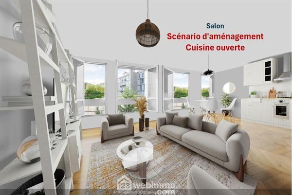 Appartement 52.3 m² à Paris 75011
