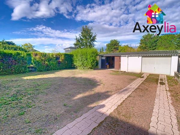 Roanne (42300) A VENDRE- ROANNE - MAISON DE PLAIN-PIED AVEC GARAGE DOUBLE INDÉPENDANT SUR TERRAIN CLOS DE 480 M2