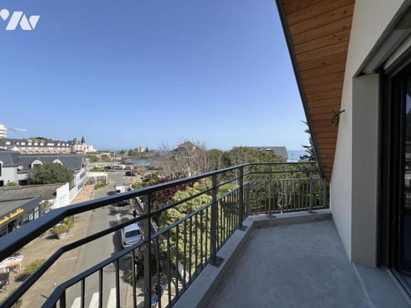 SAINT-QUAY-PORTRIEUX - VEFA - APPARTEMENT Type 4 VUE MER, garage, accès plage et commerces