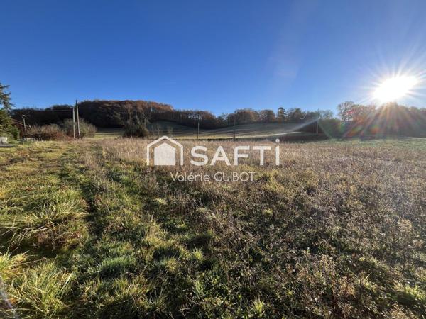 Votre rêve prend racine : Terrain de 2000 m² avec VUE PANORAMIQUE sur les Pyrénées !