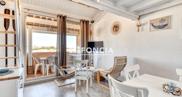 À vendre Appartement 2 pièces 29.99 m² - St Pierre La Mer 11560