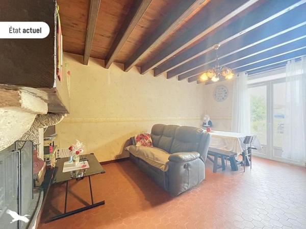 Maison 112 000 € Caupenne 4 p 89 m² DPE E