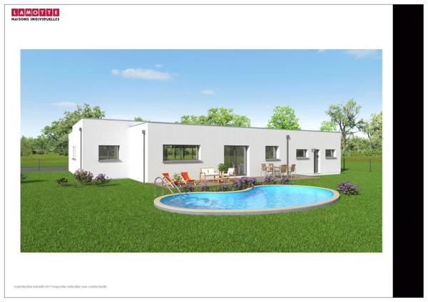 Terrain + Maison à vendre 4 pièces - 140 m²