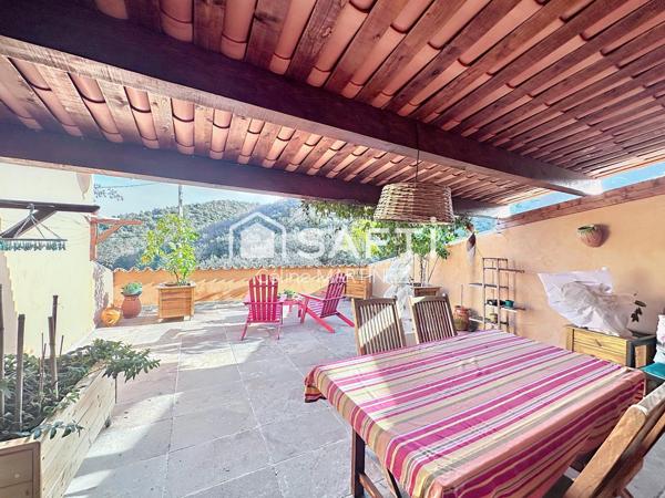 Maison 4 pièces, garage et terrasse