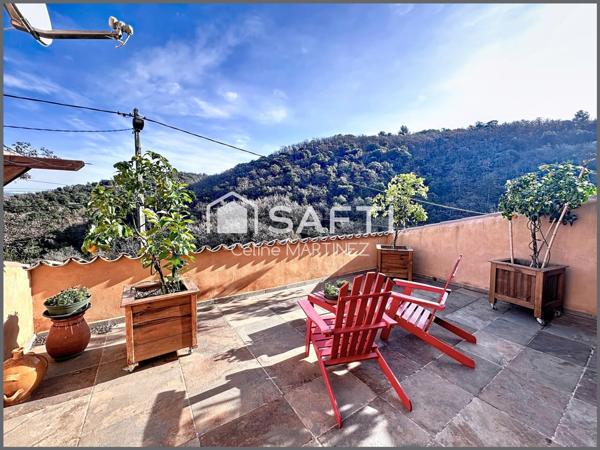 Maison 4 pièces, garage et terrasse