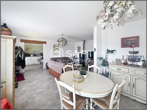 Maison 4 pièces, garage et terrasse