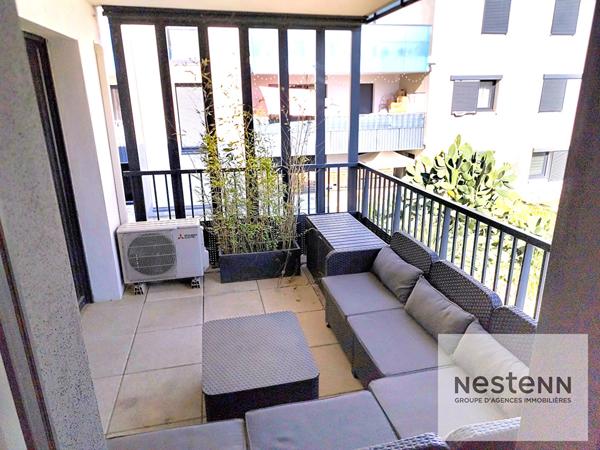 Appartement Saint Bres 44 m² terrasse et place de parking securisée