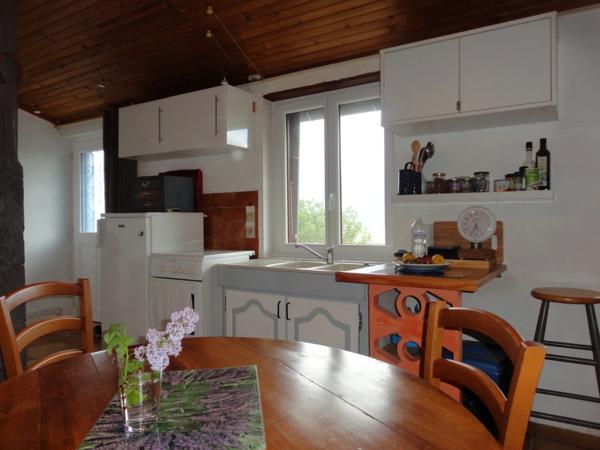 Dpt Pyrénées Orientales (66), à vendre JUJOLS Maison en pierres P4 de 63 m² sur terrain 445 m²