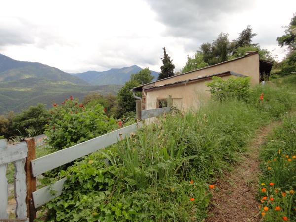 Dpt Pyrénées Orientales (66), à vendre JUJOLS Maison en pierres P4 de 63 m² sur terrain 445 m²