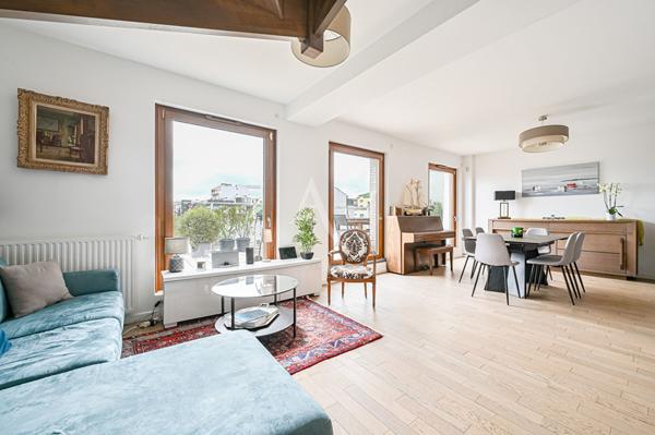 SURESNES/ rue Curie - Appartement 6 pièces 155m² - 80m² Terrasses - 3 Parkings - 1 Cave