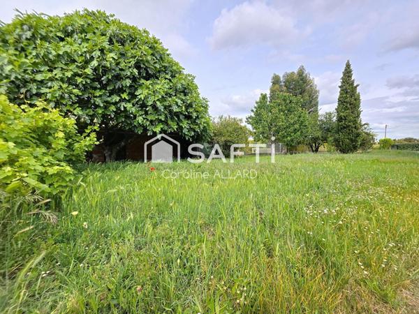 Maison de plain pied sur une parcelle de 1500m²