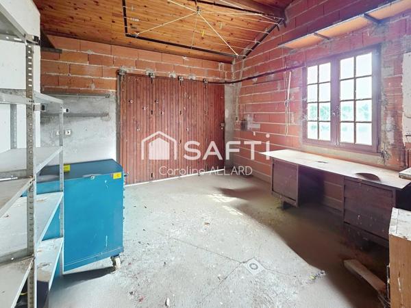 Maison de plain pied sur une parcelle de 1500m²