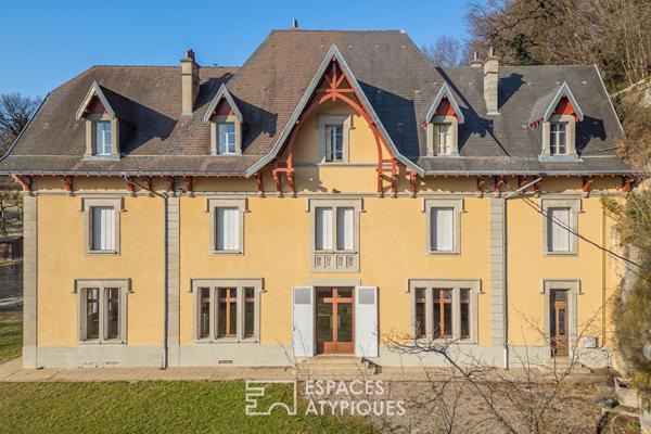 Propriété d’exception adossée à la Chartreuse et sa vue imprenable