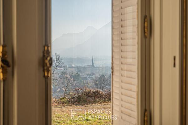 Propriété d’exception adossée à la Chartreuse et sa vue imprenable