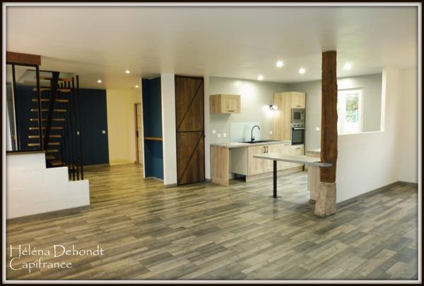 En vente cette maison lumineuse et fonctionnelle.