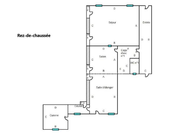 Maison à vendre 6 pièces - Hypercentre - PONT AUDEMER (27)