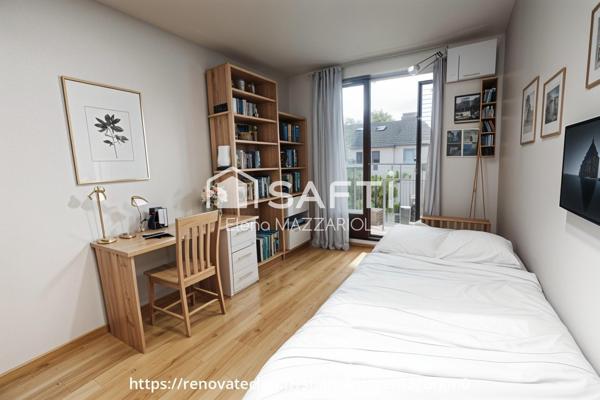 Maison familiale  4 chambres avec double jardin privatif dans un cadre privilégié