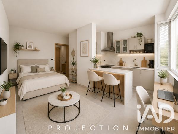 Studio à vendre 32,51 m² 