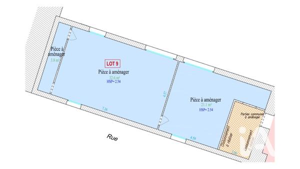 Appartement à vendre 3 pièces 56 m² Melun