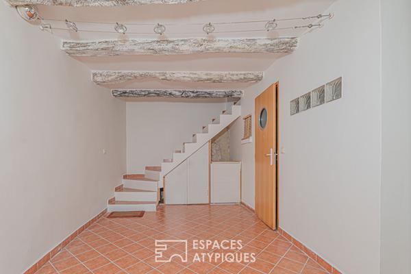 Maison de village de caractère à Mougins avec vue mer imprenable